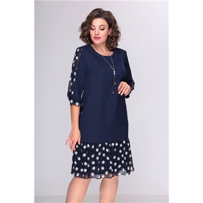 Moda Versal П2357 т.синий, Платье
