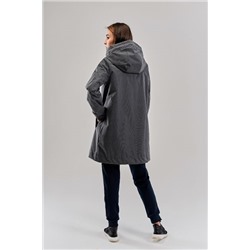 Плащ женский Трапеция графит