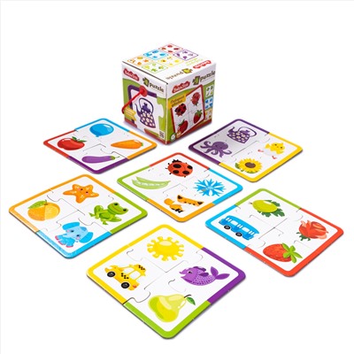 Пазлы MAXI «Собирай цвета» (24 элемента) Baby Toys