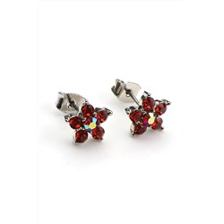 Серьги-гвоздики Цветочек SK7811