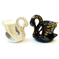 Аромалампа "Лебедь с сердечком" 13см SH 40060