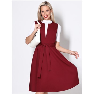 Сарафан Базовый сценарий, бордо