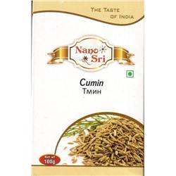 CUMIN SEEDS, Nano Sri (СЕМЕНА КУМИНА, Нано Шри), 100 г.