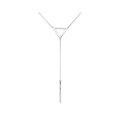 Колье из серебра без вставки, Ю-55016р