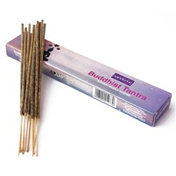 BUDDHIST TANTRA Natural Masala Incense, Nandita (БУДДИСТ ТАНТРА натуральные масала благовония палочки, Нандита), 15 г.