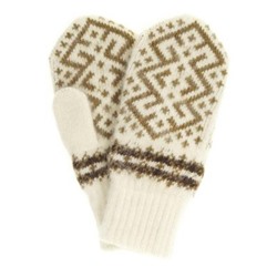 Варежки женские "Ромб с орнаментом" ПП 3236-2