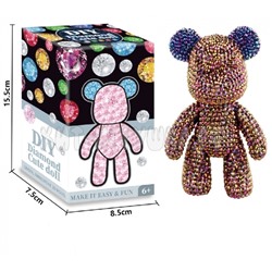 DIY Набор Фигурка - алмазная мозаика МИШКА 14.5 см в ассортименте DD121, DD121