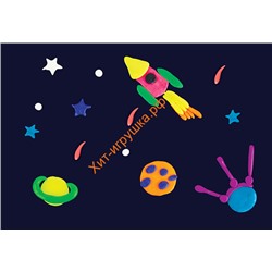 Пластилин 12 цв. НЕОН 180 гр со стеком Каляка-Маляка ПКМН12, ПКМН12
