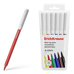 Фломастеры  6 цв. Erich Krause Basic 53367
