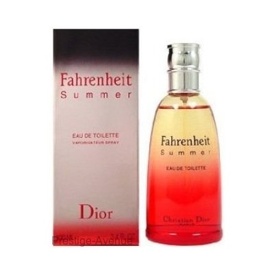 Christian Dior - Туалетная вода Fahrenheit Summer 100 ml.