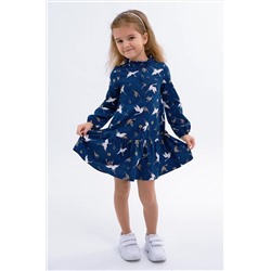 Хлопковое платье для девочки Happyfox