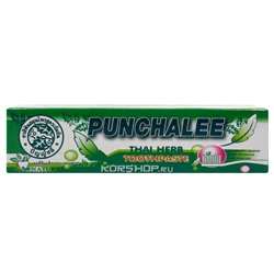 Растительная зубная паста с тайскими травами Punchalee, Таиланд, 30 г Акция