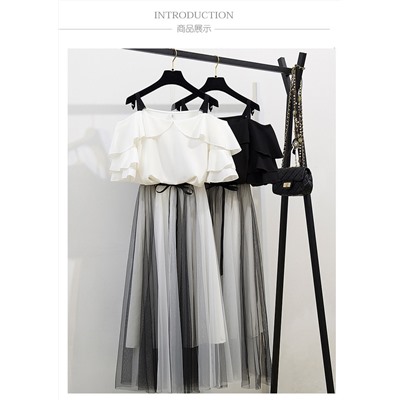 Костюм с юбкой 891405