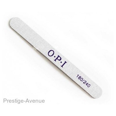 Пилка для ногтей O.P.I 180/240 (прямая)
