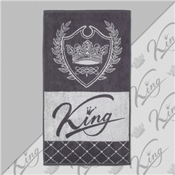 Полотенце махровое Этель "King" 50х90см, 100% хлопок, 420гр/м2