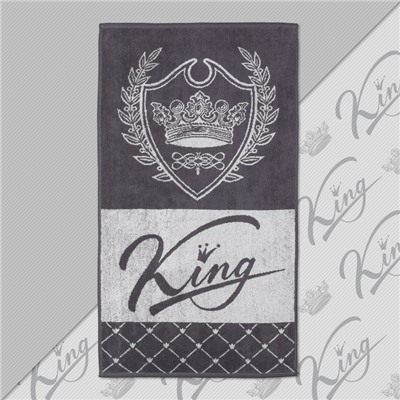 Полотенце махровое Этель "King" 50х90см, 100% хлопок, 420гр/м2