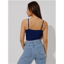Женский топ на бретелях Lingeamo синий ЛТ-05 (89)