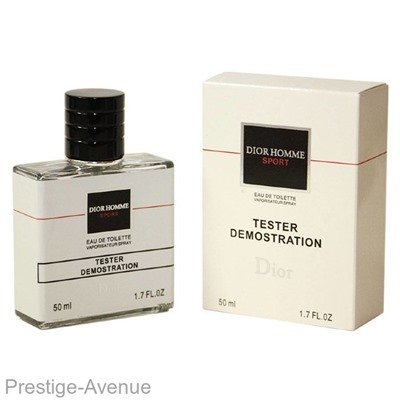 Тестер Dior  Homme Sport  for men edt  50ml