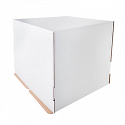 Коробка для торта 30*30*30 см, без окна (самолет)