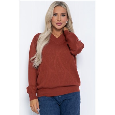 Джемпер Карамелька (терракот) Б12518-4