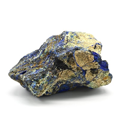 Коллекционный камень азурмалахит 91*46*45мм, 212г