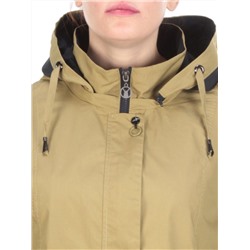 F3933 KHAKI Ветровка женская CO-COCOPINE (100% полиэстер) размер 50 (идет на 56 российский)
