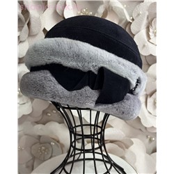 Регина замша Шапка женская (56-58)