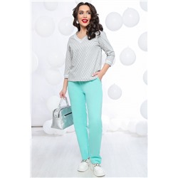 Костюм Линдси (грей/ментол) К5474