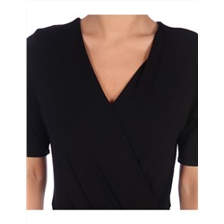 SALE Комбинезон женский на запах 324525-06 черный от Comfi