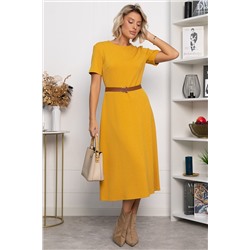 Платье трикотажное Парижанка (желтое) П14334-10М