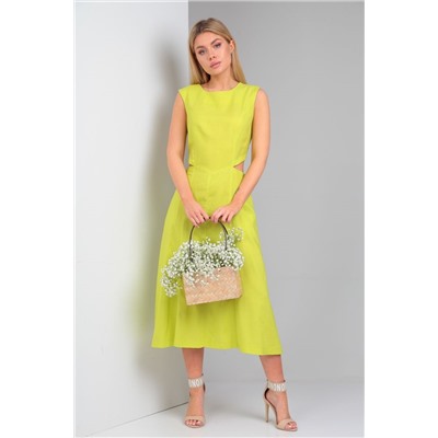 Andrea Fashion 4 лимонный, Платье