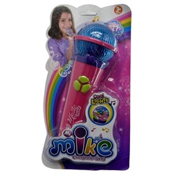 Микрофон (свет,  звук) 24*12см / блистер 9218