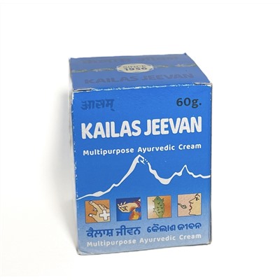 KAILAS JEEVAN (Крем-бальзам аюрведический КАЙЛАШ (Кайлас) ДЖИВАН), 60 г.