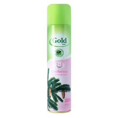 СИБИАР Освеж.GOLD WIND Coniferous (хвоя) 300мл
