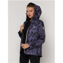 Ветровка MTFORCE женская softshell черного цвета 2207-1Ch