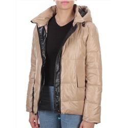 8268 BEIGE Куртка демисезонная женская BAOFANI (100 гр. синтепон) размеры 42-44-46-48-50