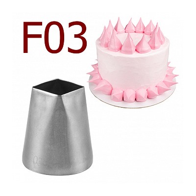 Насадка кондитерская Квадрат № F03, Китай