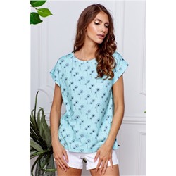 Nika.PL 07040 бирюзовый, Блуза