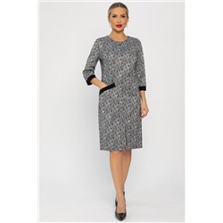 Платье Твоя мода (темно-серое) П13747-19М
