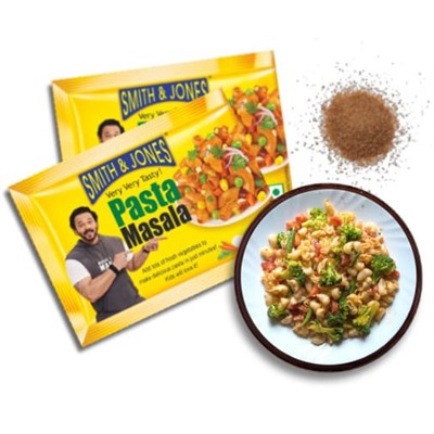 Macaroni PASTA MASALA, Smith & Jones (ПАСТА МАСАЛА смесь специй для макарон, Смит и Джонс), 7 г.