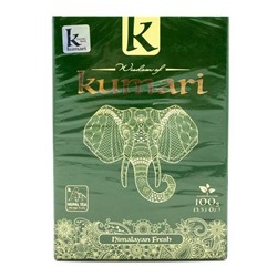 Nepal HIMALAYAN FRESH Green Tea, Kumari (Непальский высокогорный зелёный крупнолистовой байховый чай, Кумари), 100 г.