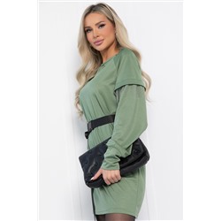 Платье Стелла (оливковое) П14230-5М