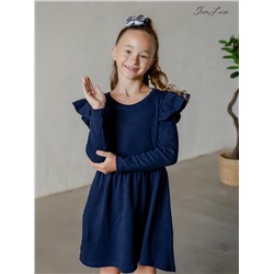 Платье Фея ФК интерлок 100 темно-синий