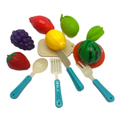 Продукты (13 предметов) режущиеся 20*20см / пакет 1015-21