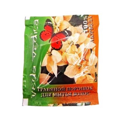 Травяной порошок для мытья волос, Veda Vedica, 5 г.