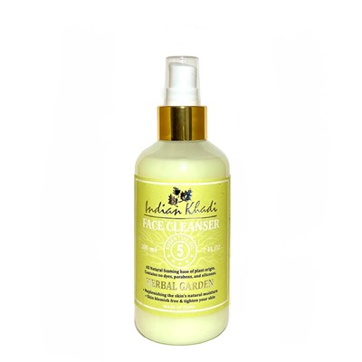 Face Cleanser HERBAL GARDEN, Indian Khadi (Гель для умывания ХЕРБАЛ ГАРДЕН, Увлажняющий и Омолаживающий, Индиан Кхади), 200 мл.