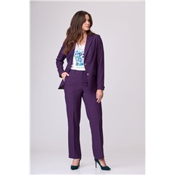 БелЭльСтиль 205-1 64 22+596-1 06 22 фуксия, Брюки,  Жакет
