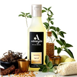 Rejuvenating HAIR OIL hair fall arrest, Aaranyaa (Омолаживающее масло для волос, против выпадения, Аараньяа), 225 мл. - СРОК ГОДНОСТИ ДО 31 ИЮЛЯ 2025 ГОДА