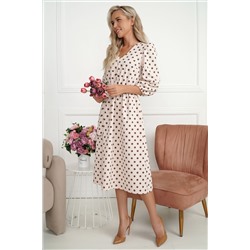 Платье Розетта (бежевое) П14113-45М