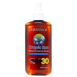 KRASSA TROPIC SUN Масло-активатор загара SPF-30  150мл